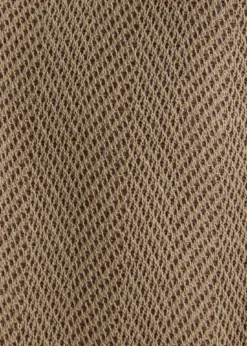 Stand Collar Herringbone Knit Jacket