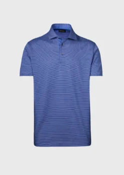 Stripe Performance Polo