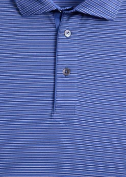 Stripe Performance Polo