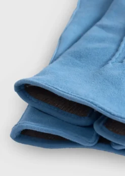 Suede Gloves with Cashmere Lining