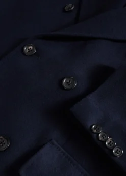 Super 170s Double Breasted Coat