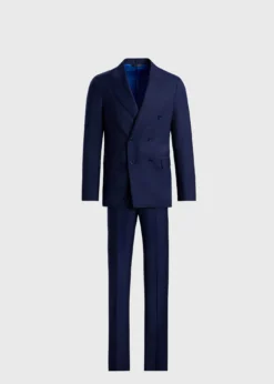 Super 130s Wool Double Breasted Suit
