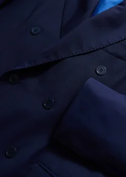 Super 130s Wool Double Breasted Suit