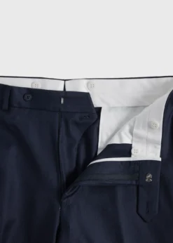 Super 110s Wool Mid Blue Trouser