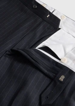 Super 130s Wool Stripe Paul Suit
