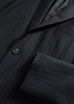 Super 130s Wool Stripe Paul Suit