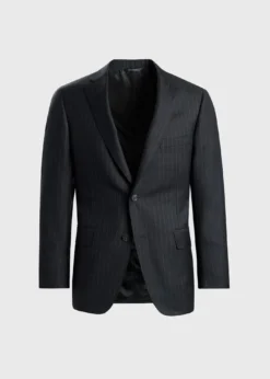 Super 130s Wool Stripe Paul Suit