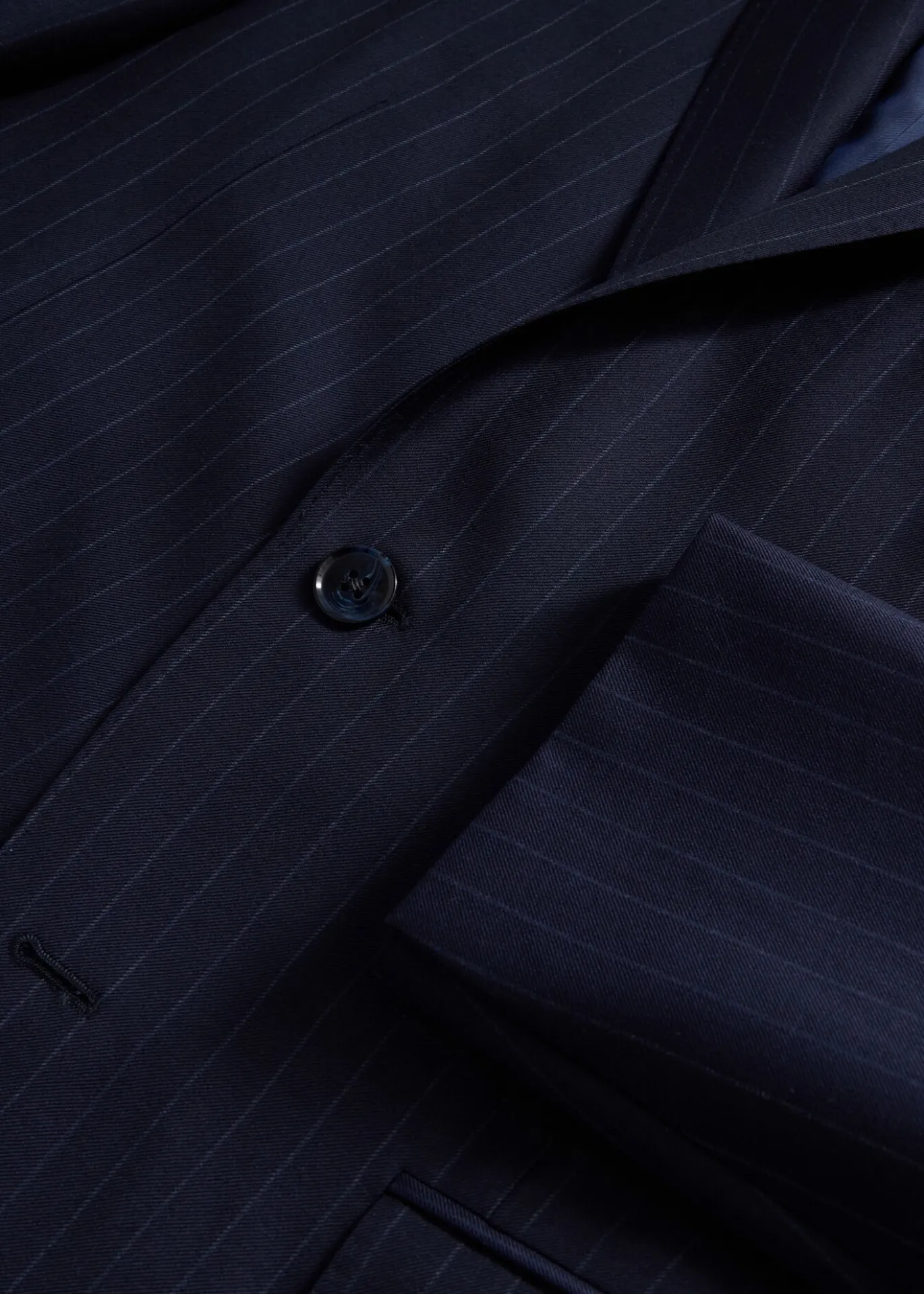 Super 130s Wool Stripe Paul Suit
