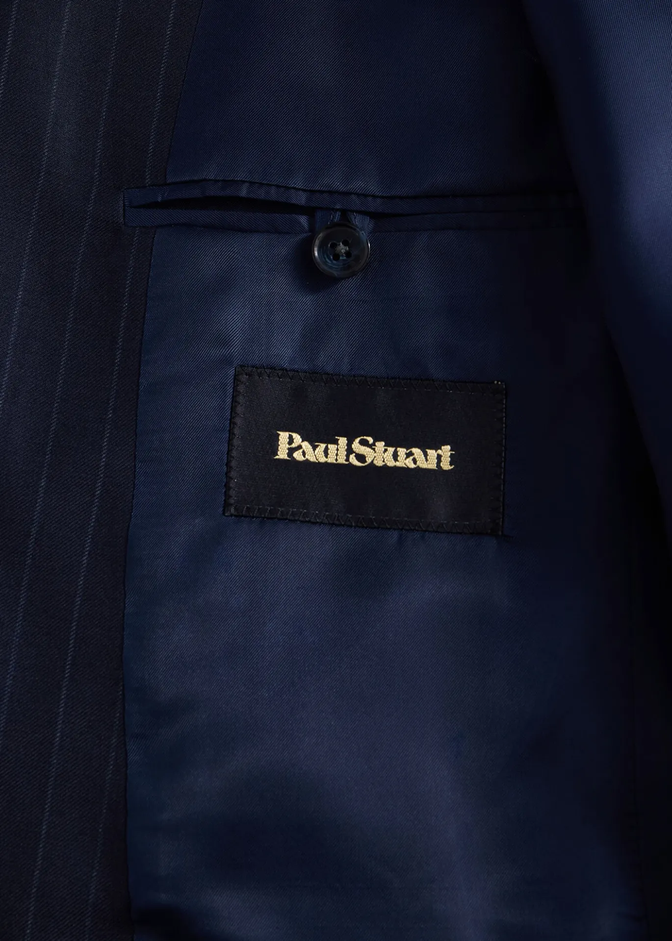Super 130s Wool Stripe Paul Suit