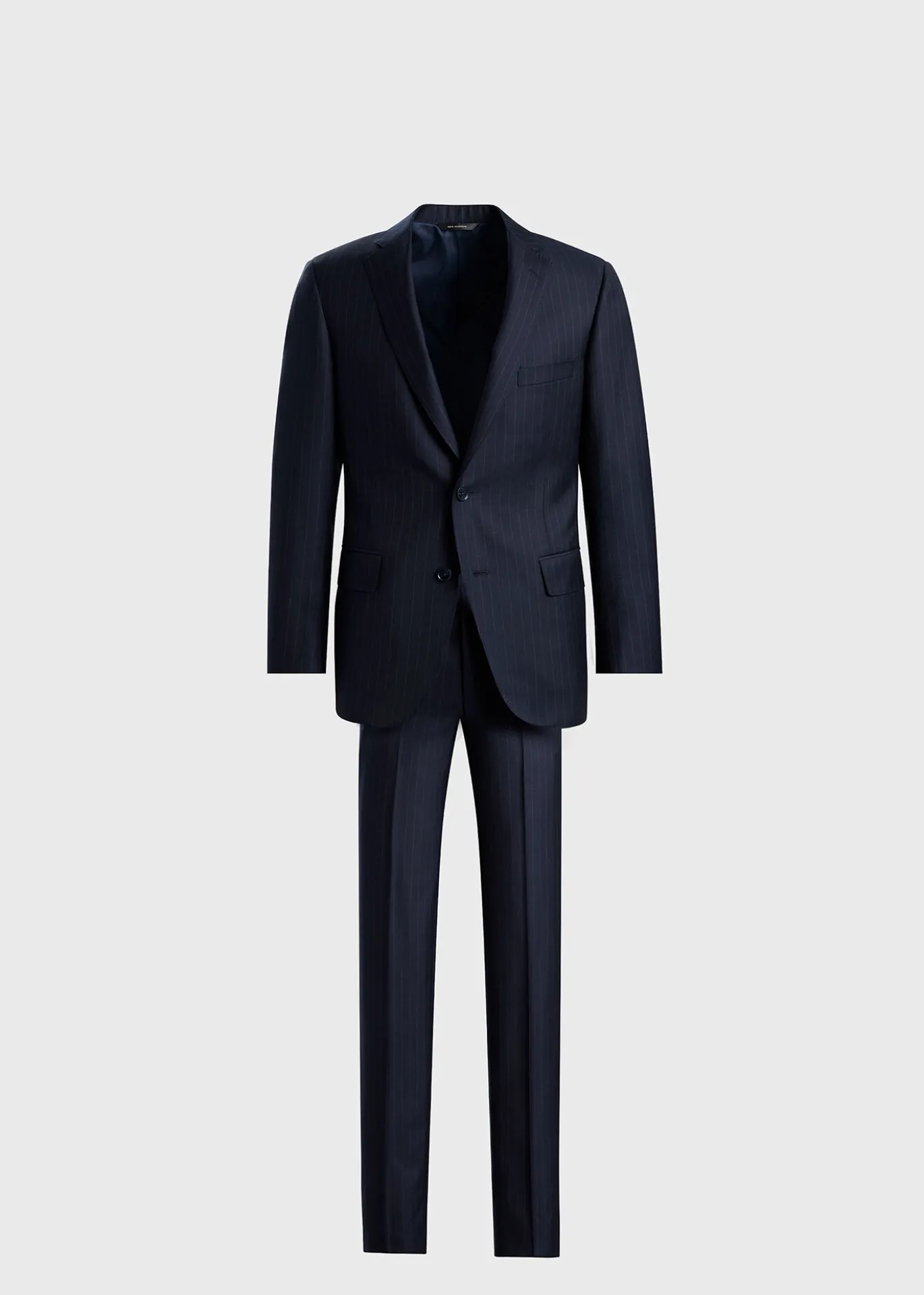 Super 130s Wool Stripe Paul Suit