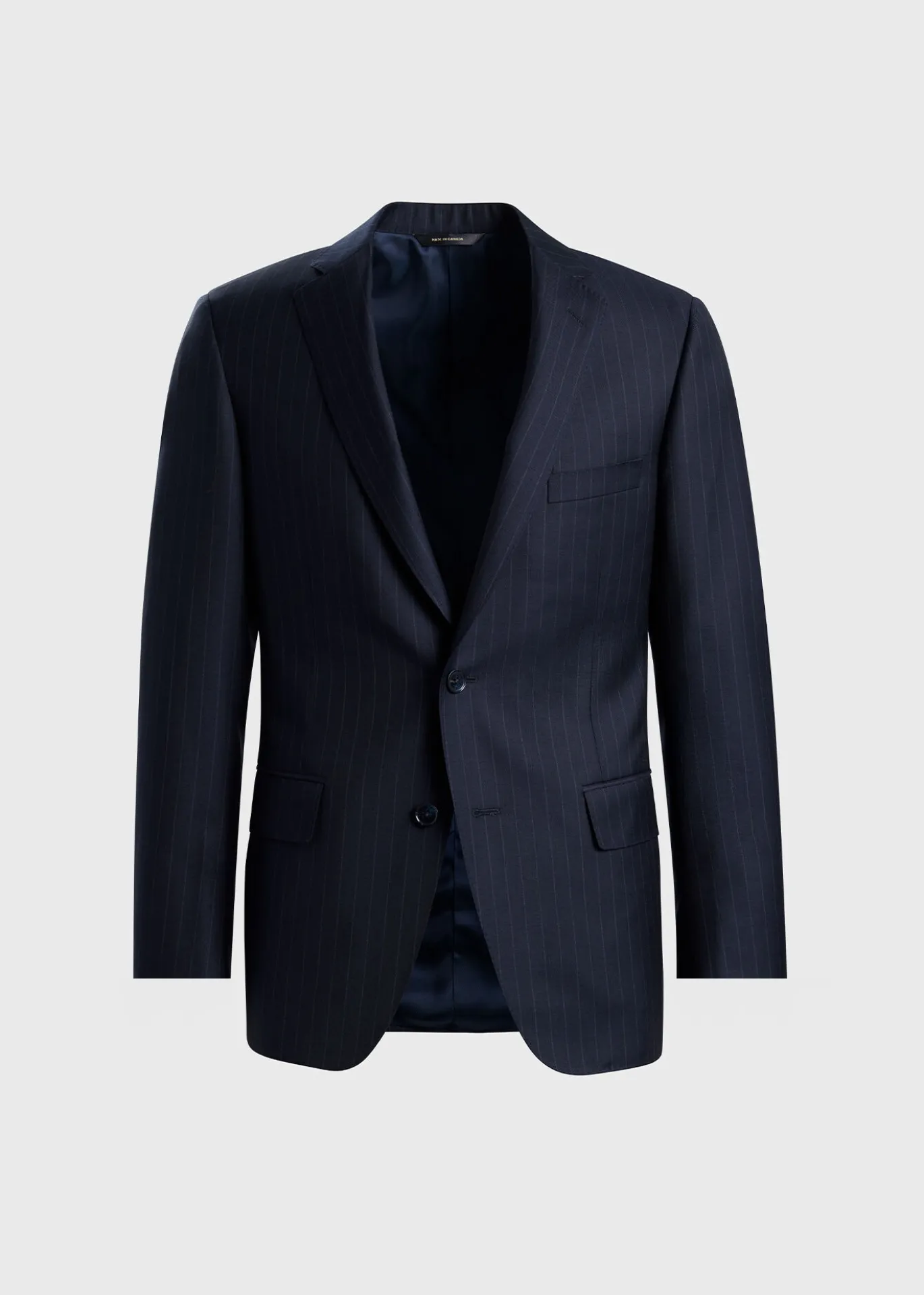 Super 130s Wool Stripe Paul Suit