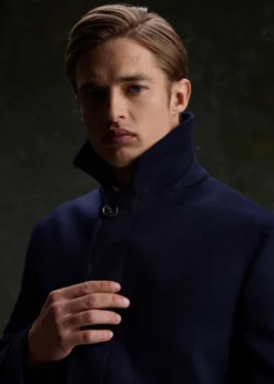 Super 170s WoolWater Repellent Coat