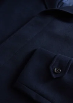 Super 170s WoolWater Repellent Coat