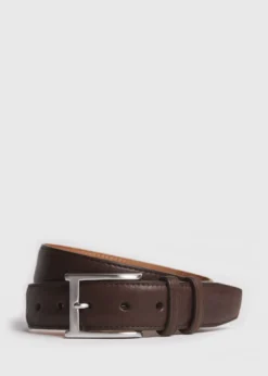 Textured Bison Belt