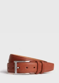 Textured Bison Belt