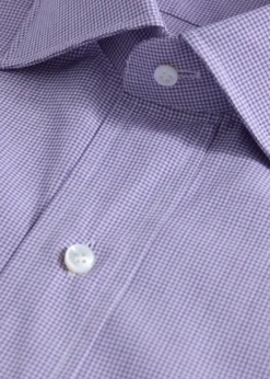 Tonal Plaid Dress Shirt