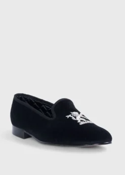Travis Velvet Lion Slip-on