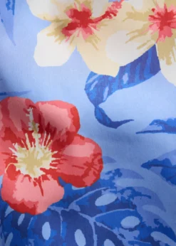 Tropical Print Swim Trunk