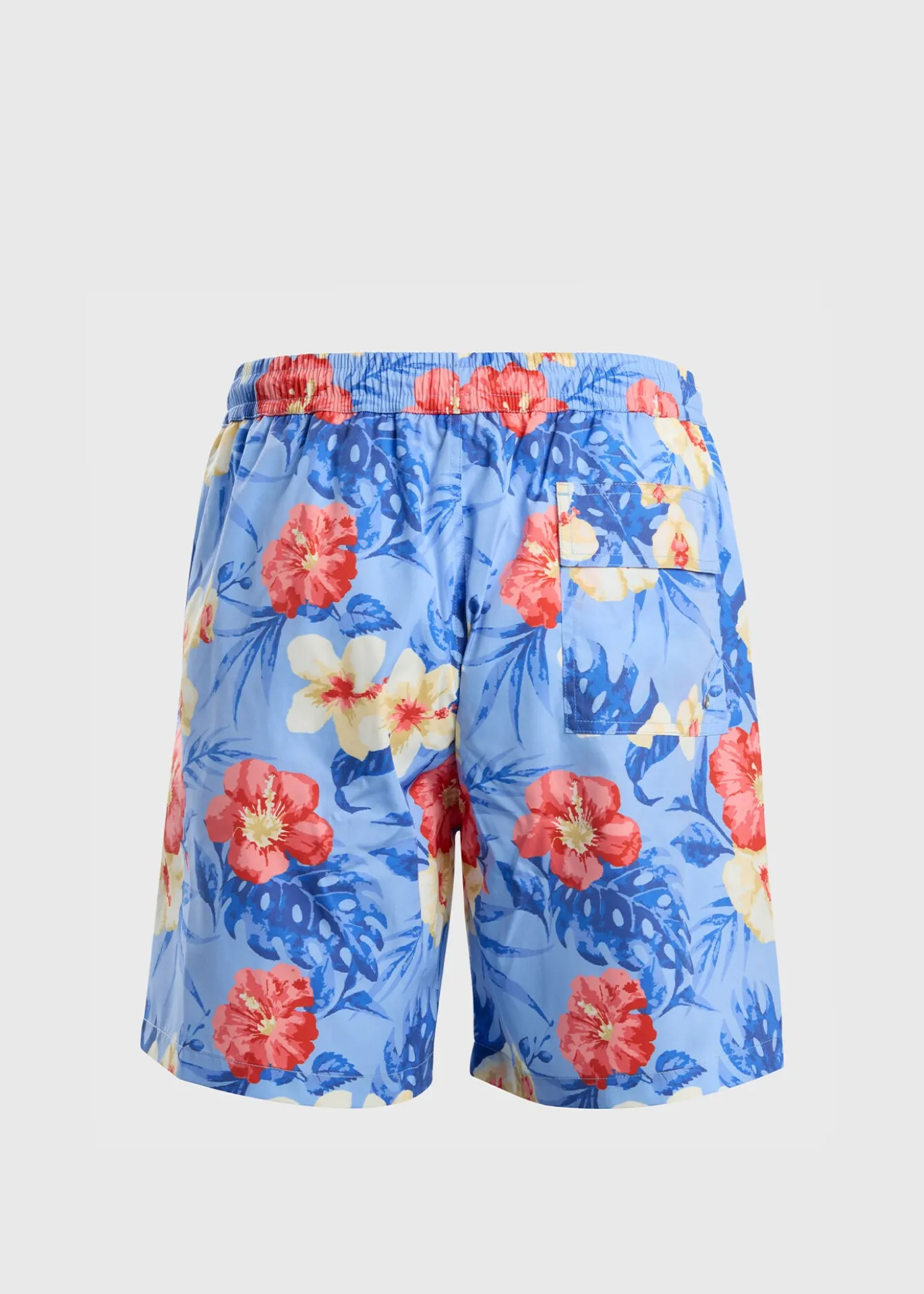 Tropical Print Swim Trunk