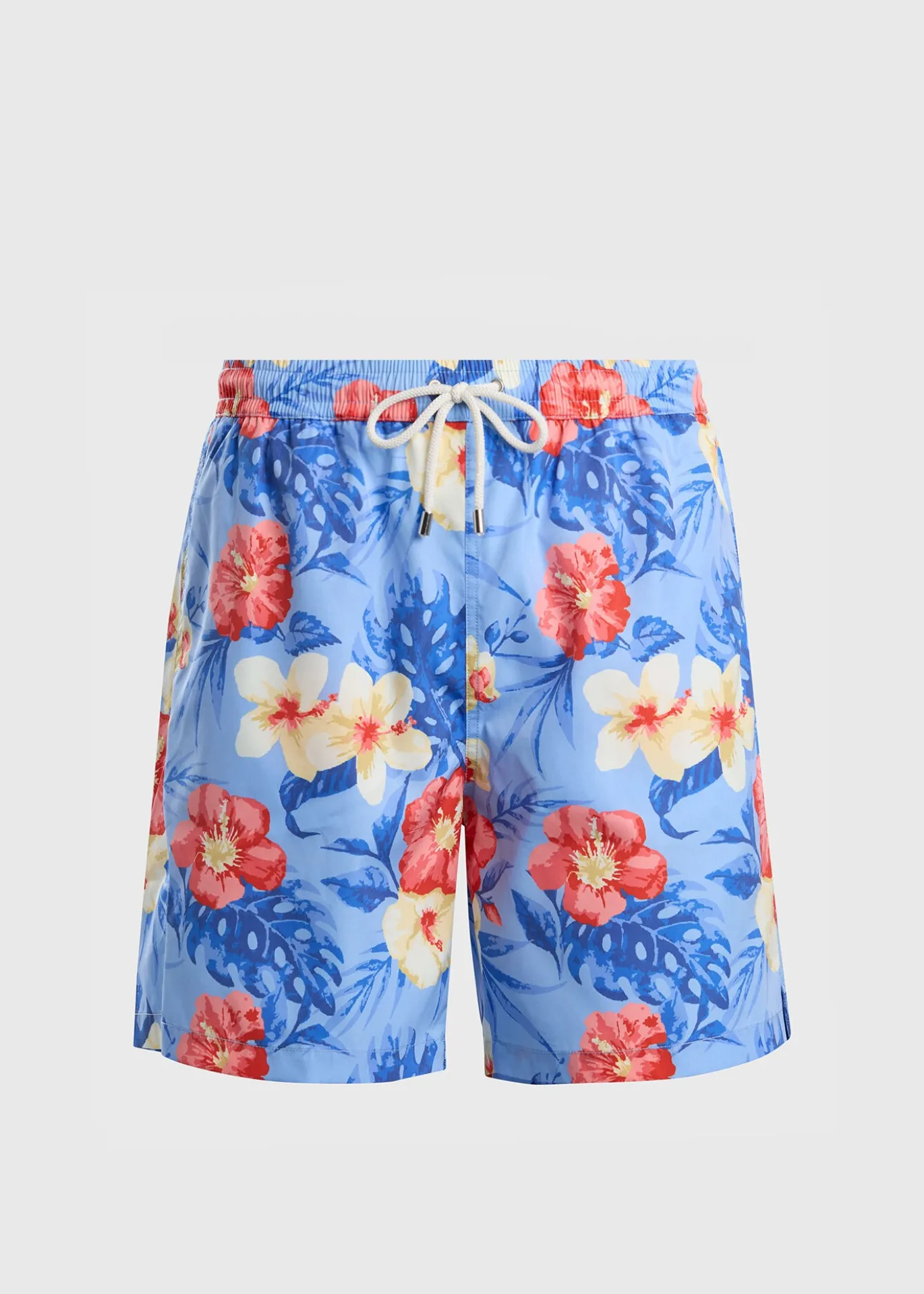 Tropical Print Swim Trunk