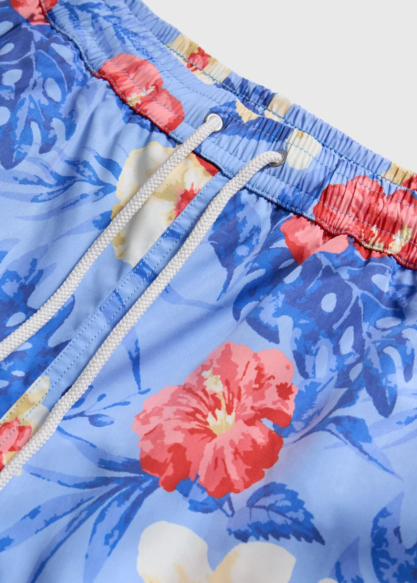 Tropical Print Swim Trunk