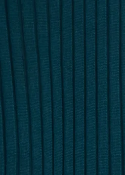 Two-Tone Ribbed Sock