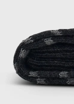 Two-Tone Stripe Sock