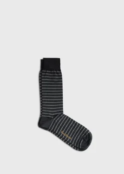 Two-Tone Stripe Sock