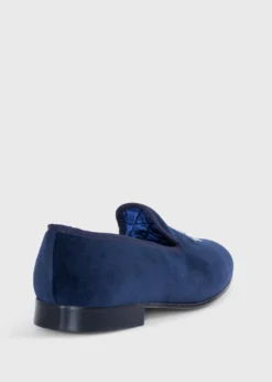 Tyler Velvet Skull Slip-on