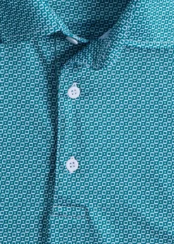 Ultra Soft Deco Square Performance Polo