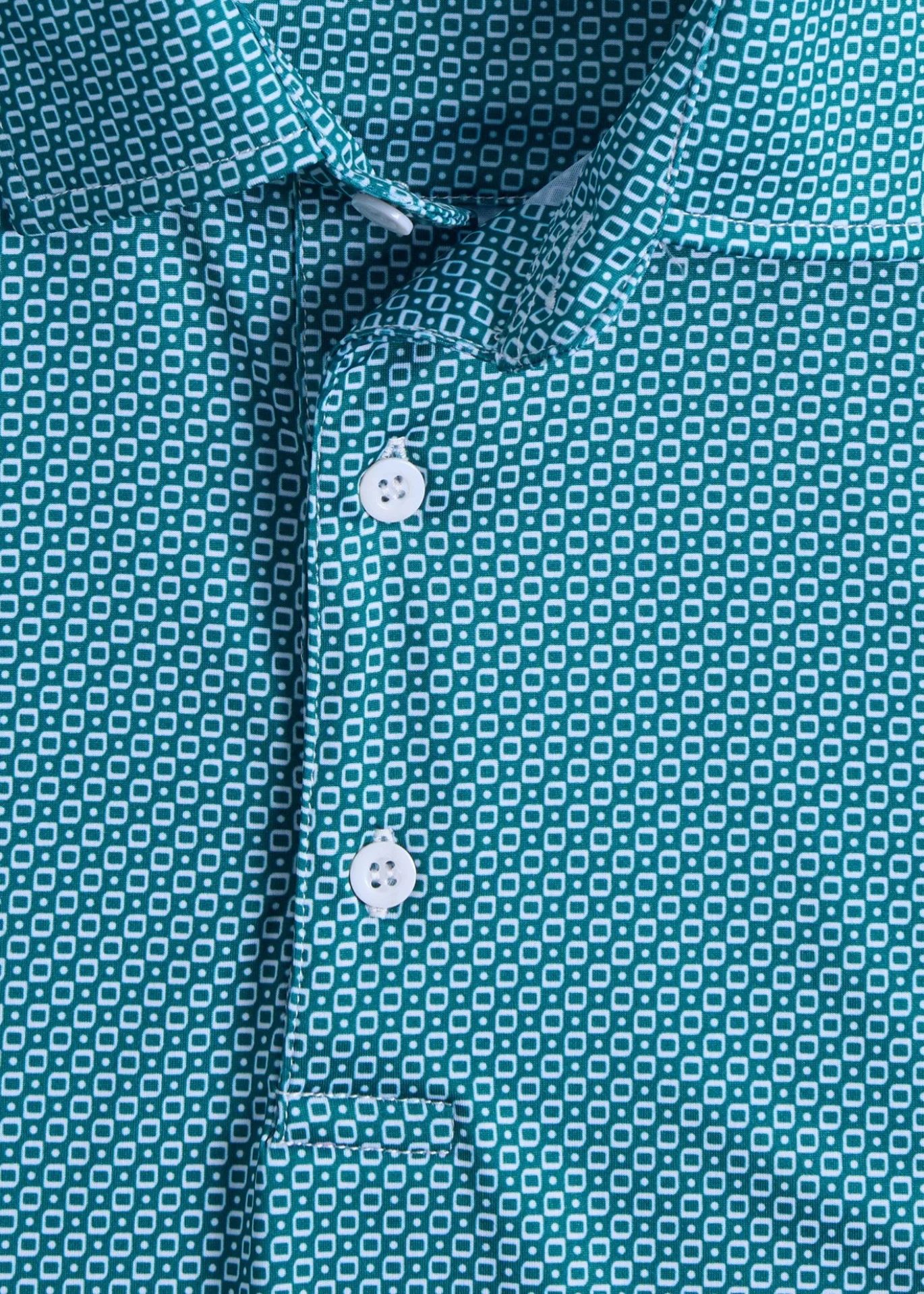 Ultra Soft Deco Square Performance Polo