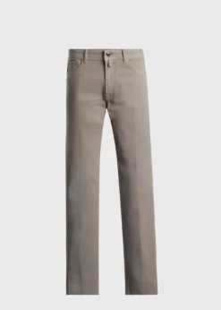 Vintage Wash Five-Pocket Denim