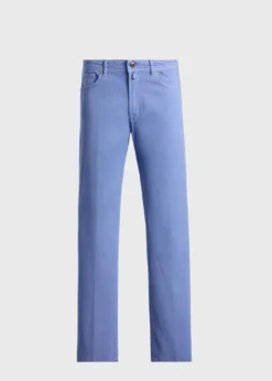 Vintage Wash Five-Pocket Denim