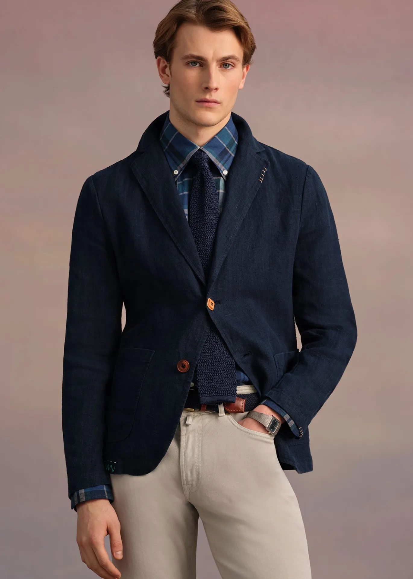 Washed Linen Jacket