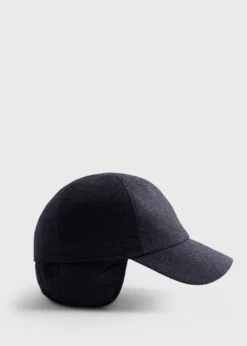 Wool & Cashmere Flannel Baseball Cap