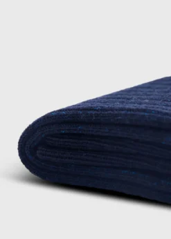 Wool & Cotton Shadow Stripe Sock