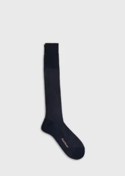 Wool/Cotton Shadow Stripe Sock
