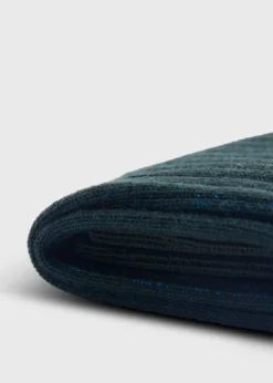 Wool & Cotton Shadow Stripe Sock