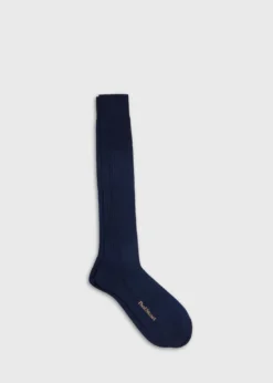 Wool/Cotton Shadow Stripe Sock