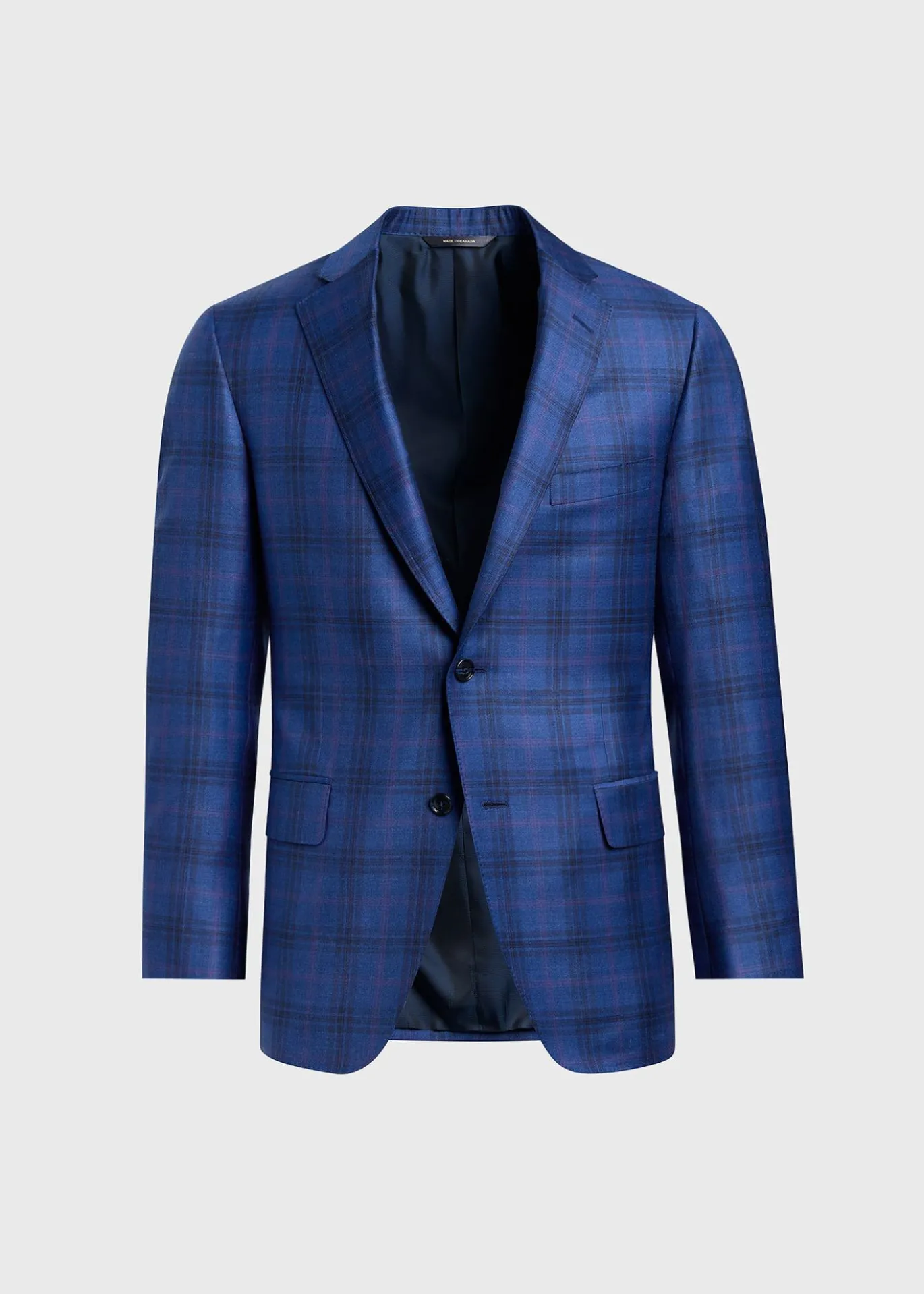 Wool Deco Plaid Jacket