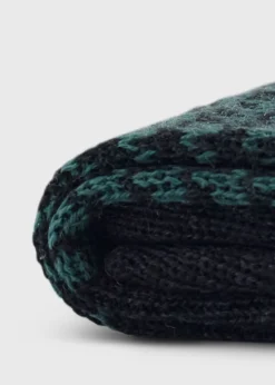 Wool Micro Houndstooth Sock