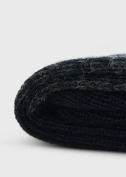 Wool Micro Houndstooth Sock