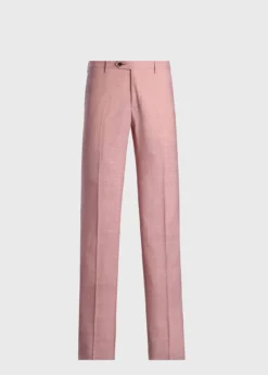 Wool Plaid Dress Trouser