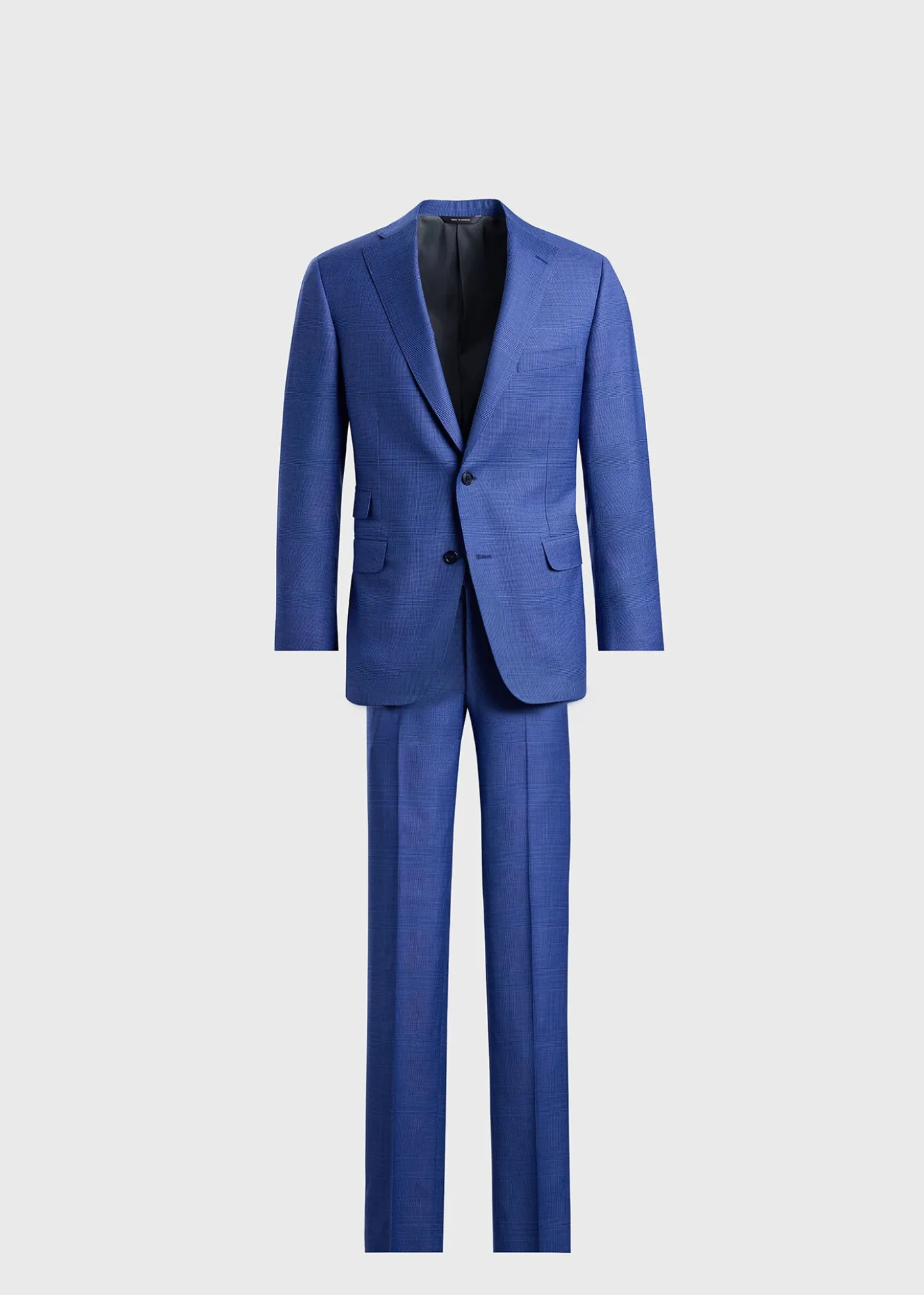 Wool Plaid Paul Suit
