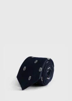 Wool & Silk Crest Tie