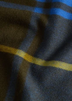 Woven Cashmere Plaid Scarf