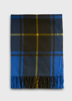 Woven Cashmere Plaid Scarf