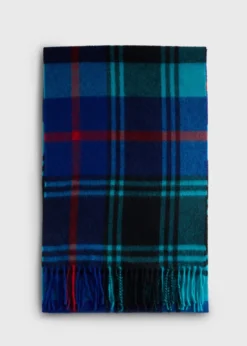Woven Cashmere Plaid Scarf