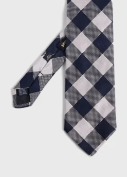 Woven Check Tie