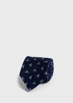 Woven Silk Diamond Deco Tie